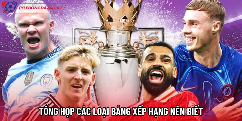 Tổng hợp các loại bảng xếp hạng nên biết