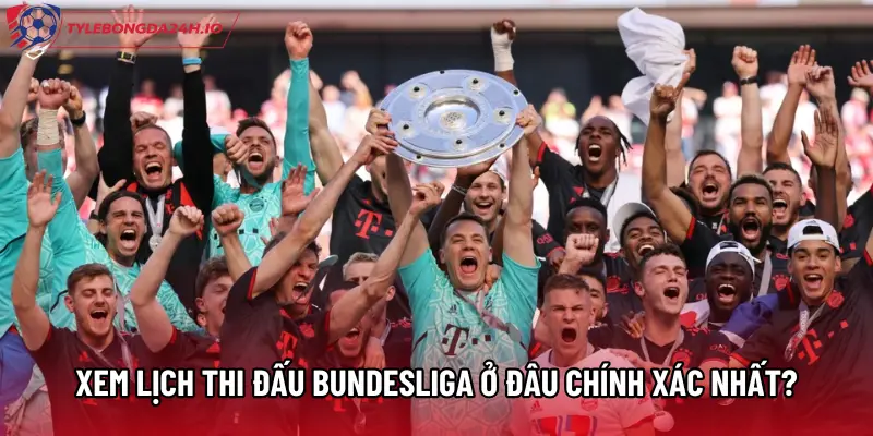 Xem Lịch thi đấu Bundesliga ở đâu chính xác nhất?